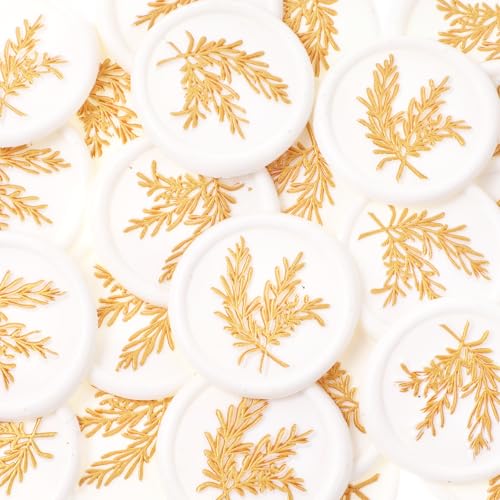 Wachssiegel Selbstklebend 25 Stück Siegelstempel Personalisiert Gold Weiß Florale Wachssiegel Aufkleber Umschlag Verschluss Siegelaufkleber für Hochzeitseinladungen Brautparty Geschenkpapier Wachssiegel Selbstklebend 25 Stück Siegelstempel Personalisiert Gold Weiß Florale Wachssiegel Aufkleber Umschlag Verschluss Siegelaufkleber für Hochzeitseinladungen Brautparty Geschenkpapier von Telooco