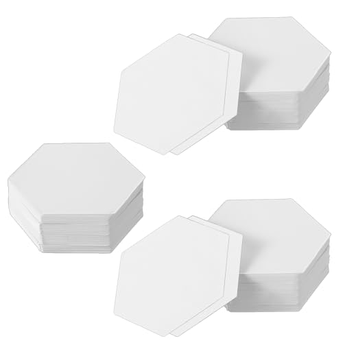 300 Stück Patchwork Paper Piecing Stencil Papier 2,6 cm Hexagon Quilt Schablonen Steppvorlagen Schablonen Sechseckige Patchwork Papierschablone für Quiltzubehör zum Spleißen Quiltvorlagen 300 Stück Patchwork Paper Piecing Stencil Papier 2,6 cm Hexagon Quilt Schablonen Steppvorlagen Schablonen Sechseckige Patchwork Papierschablone für Quiltzubehör zum Spleißen Quiltvorlagen von Telooco
