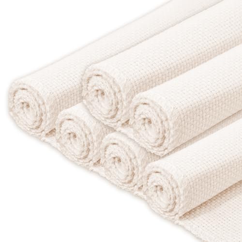 6 Stück Punch Needle Stoff Stickerei Tuch Baumwolle Kreuzstich Stoff zum Sticken 20cm Quadrat Cross Stitch Leinenstoff Sticken Tufting Tuch für Stickereien Punch Needle DIY Basteln Dekoration 6 Stück Punch Needle Stoff Stickerei Tuch Baumwolle Kreuzstich Stoff zum Sticken 20cm Quadrat Cross Stitch Leinenstoff Sticken Tufting Tuch für Stickereien Punch Needle DIY Basteln Dekoration von Telooco