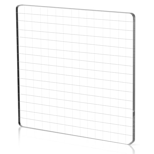 Groß Transparente Acrylstempel 15x15 cm Acrylblock für Silikonstempel mit Gitterlinien Stempelplatte Acryl Stempelblock Clear Stamp Stempel Silikon Stempelblock für Scrapbooking Fotoalbum Groß Transparente Acrylstempel 15x15 cm Acrylblock für Silikonstempel mit Gitterlinien Stempelplatte Acryl Stempelblock Clear Stamp Stempel Silikon Stempelblock für Scrapbooking Fotoalbum von Telooco