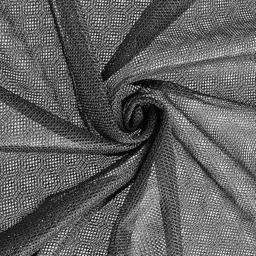 Netzstoff Nähen Schwarz Netz Schattentuch 75 x 150 cm Netzgewebe Stoff Leicht Elastisch Stoff Polyester Netzstoff Maschennetz für Netztaschen Einkaufstaschen Selbstgemachte Netzkleidung Netzstoff Nähen Schwarz Netz Schattentuch 75 x 150 cm Netzgewebe Stoff Leicht Elastisch Stoff Polyester Netzstoff Maschennetz für Netztaschen Einkaufstaschen Selbstgemachte Netzkleidung von Telooco