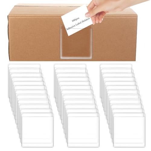 Telooco 100 Stück Visitenkartentaschen Selbstklebende 5,5 x 5 cm Durchsichtiger Kunststoff Klebebeutel Rechteckige Karteikarten Etiketten für Aktenschrank Aktenbeschriftung Schulbibliothek Telooco 100 Stück Visitenkartentaschen Selbstklebende 5,5 x 5 cm Durchsichtiger Kunststoff Klebebeutel Rechteckige Karteikarten Etiketten für Aktenschrank Aktenbeschriftung Schulbibliothek von Telooco
