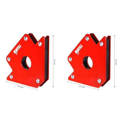 Telwin S.p.A. 802583 Magnethalter für Schweissungen, Rot (Packung mit 2) von Telwin