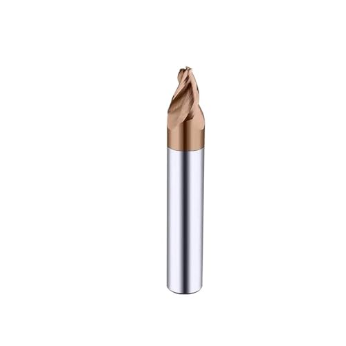 Temhyu 0,5 1 1,5 2 3 8 10 15 Grad Hartmetall konischer Schaftfräser Winkel CNC-Bearbeitungsschneider Metallfräser(0.6x15degD4x50x2T,BB2055) von Temhyu
