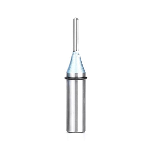 Temhyu 1/2 12,7mm Schaft TCT Gerade Router Bits 2 Flöten Fräser Holz Carving Holz Gravur Hartmetall CNC Werkzeug Ende mühle(12.7x5x22) von Temhyu