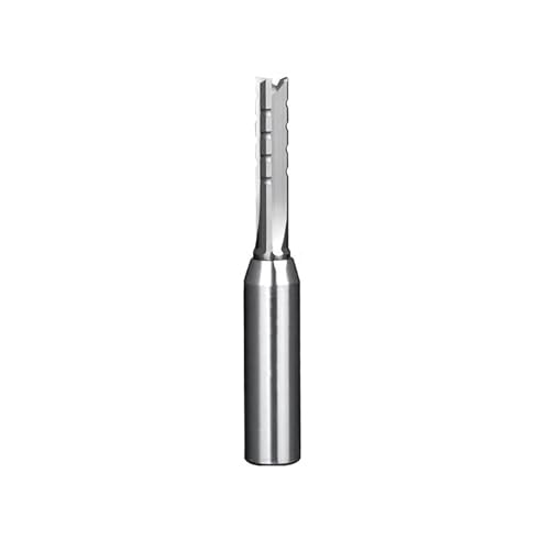 Temhyu 1/2 Schaft TCT Gerader Fräser 3 Nuten MDF Sperrholz Spanplatte Holzschnitzerei Trimmen Schlitzen Fräser Schaftfräser(H66011230) von Temhyu