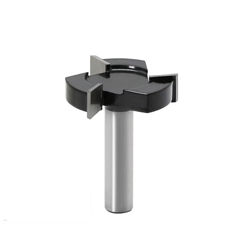 Temhyu 1/2 Zoll 12 mm 12,7 mm Schaft CNC Spoilboard Oberflächenfräser Plattenabflachungsfräser Hobelbit(12.7mm shank) von Temhyu