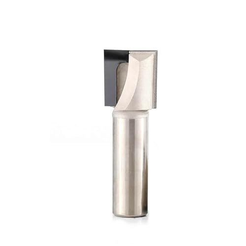 Temhyu 1/2 schaft Diamant Reinigung Unteren Ende Mühle Holzbearbeitung Cutter Slotter Maschine CNC Gravur Werkzeug PCD Router Bit(12.7x12.7x30) von Temhyu