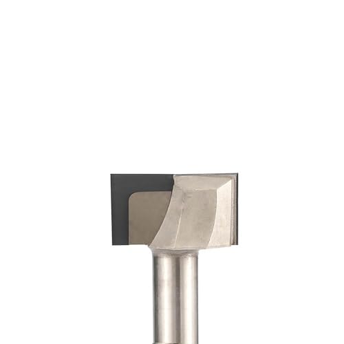 Temhyu 1/2 schaft Diamant Reinigung Unteren Ende Mühle Holzbearbeitung Cutter Slotter Maschine CNC Gravur Werkzeug PCD Router Bit(12.7x40x18x3T) von Temhyu