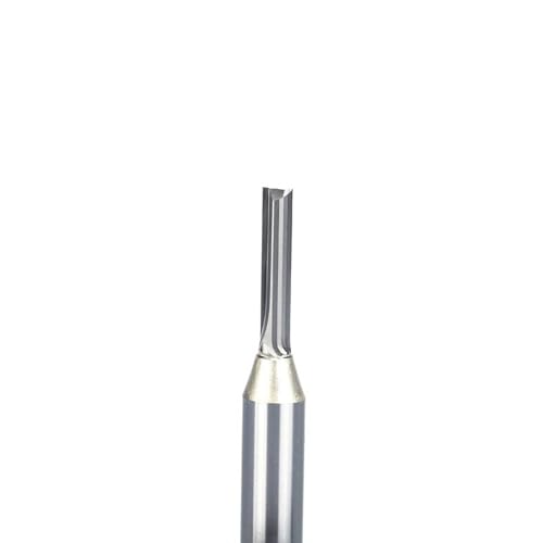 Temhyu 1/4 "1/2" Schaft TCT Gerade Router Bits Holz Carving 2 Flöte Fräser Holz Gravur Hartmetall CNC Bits(5393) von Temhyu