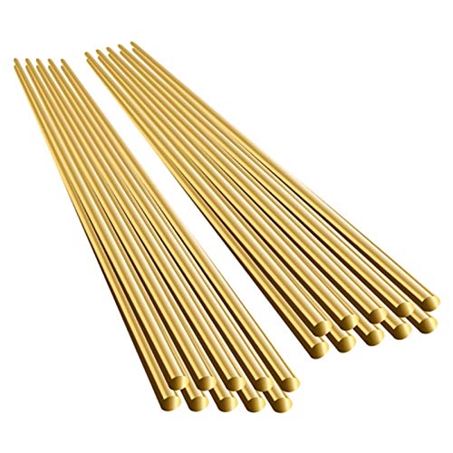 Temhyu 20 stücke Messingschweißen Lötstangen Elektrodenlötstange, Keine Notwendigkeit Lötpulver, 1,6 mm * 333mm, (Diameter : 1.6mm, Material : Copper Welding Rod) von Temhyu