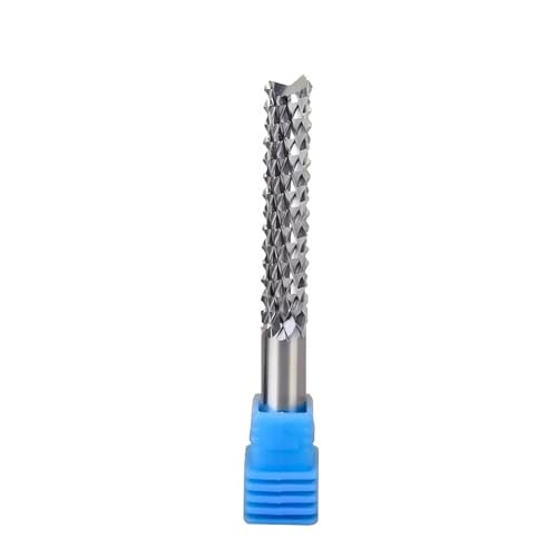 Temhyu 3,175/4/6mm Schaft Hartmetall Mais Zähne Cutter Schaftfräser CNC PCB Fräsen Bits Wolfram Stahl Router bit for Gravur Maschine Werkzeuge(D4X32X60L) von Temhyu