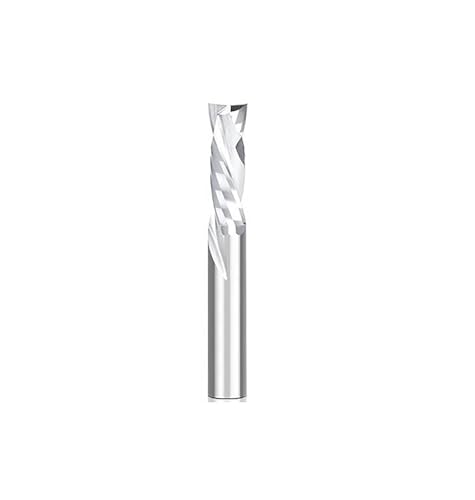 Temhyu 3,175-12mm Schaft Kompression Fräser Holzarbeiten DOWN Cut Zwei Flöten Spirale Fräsen Werkzeug CNC Router Schaftfräser bit(8x35x70mm) von Temhyu