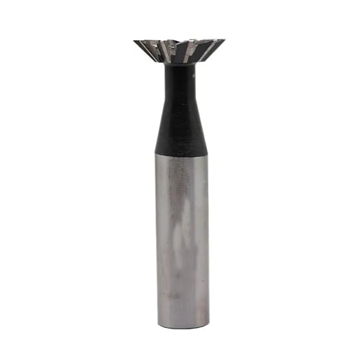 Temhyu 45 60 Grad Schwalbenschwanzfräser CNC-Fräser HSS-Schaftfräser mit geradem Schaft(10x45Degrees) von Temhyu