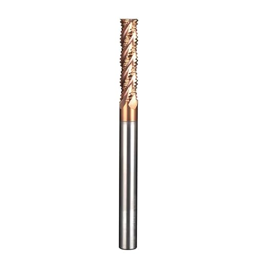Temhyu 4mm bis 20mm Schaft Wolfram Stahl 4 Flöten Fräser Kompression Bit Hartmetall-schaftfräser CNC Router Bits for Holz Werkzeug(H19012045) von Temhyu