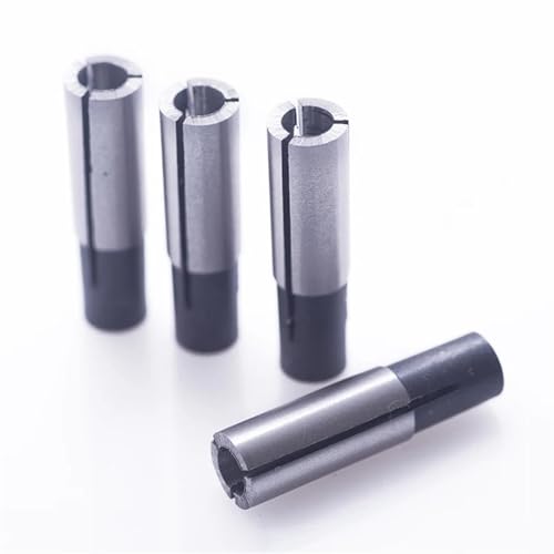 Temhyu 5Pcs 6,35mm 6mm Bis 4mm 3,175 m Gravur Bit CNC Router Werkzeug Adapter for Collet M router Bits for Holz Ende Mühle Fräser(6.35-3.175mm) von Temhyu