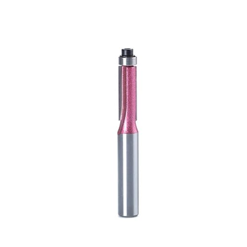 Temhyu 6mm 8mm Schaft Router Bit CNC Holzbearbeitung Werkzeuge Industrie Grade Gerade Bits Wolframkarbid Fräser(Z00727) von Temhyu