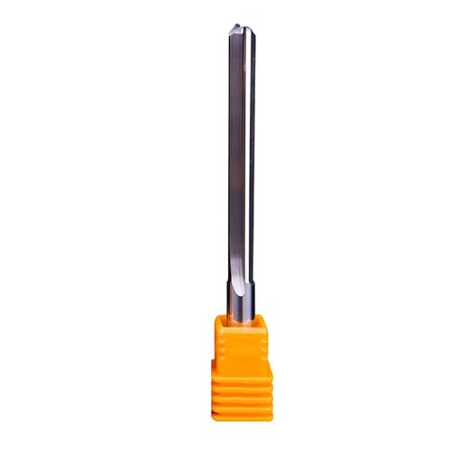 Temhyu 6mm 8mm Schaft Zwei Flöten Gerade Router Bits for CNC Gerade Gravur Fräser Hartmetall-schaftfräser Werkzeuge fräser(4x17x45) von Temhyu