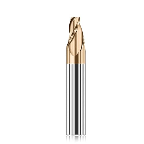 Temhyu 8mm 10mm Schaft Konischer Schaftfräser Hartmetall 0,5° 1 1,5 2 3 5 Grad Wolframstahl Fräser Schrägwinkelkegelfräser Metall CNC-Werkzeuge(3XR15X13XD10X75) von Temhyu