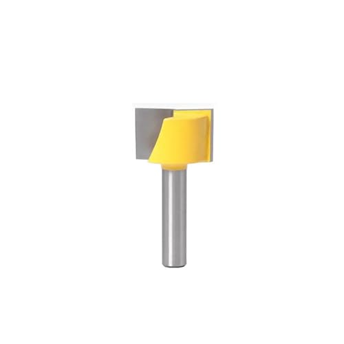 Temhyu 8mm Schaft Reinigung Boden Gravur Bit Vollhartmetall Router Bit Holzbearbeitung Werkzeuge CNC Fräser Schaftfräser(8X25MM) von Temhyu