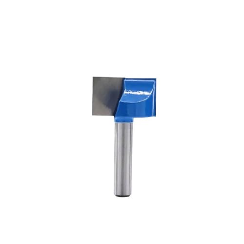 Temhyu 8mm Schaft Reinigung Boden Gravur Bit Vollhartmetall-schaftfräser CNC Fräser for Holz Router Bit Holzbearbeitung Werkzeuge(32mm) von Temhyu