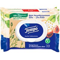 Tempo Feuchtes Toilettenpapier Mein Verwöhnmoment Duo-Pack 1-lagig, 2x 42 Tücher von Tempo