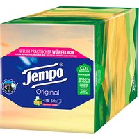Tempo Taschentücherbox Original 4-lagig weiß, 60 Tücher von Tempo