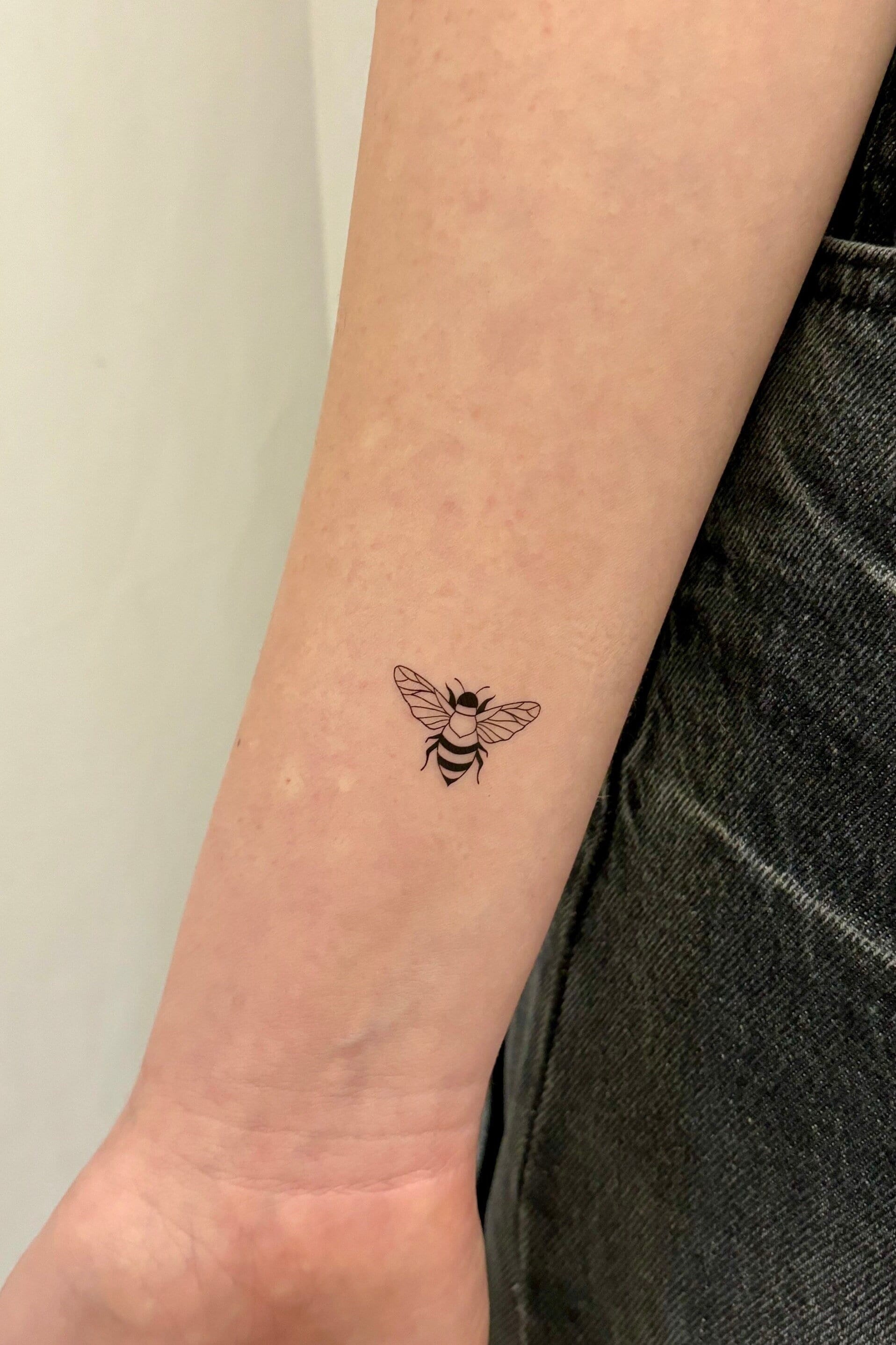 Biene Temporäres Tattoo | 3Er Set/Hummel Fake Biene Temporäres Tattoo | 3Er Set/Hummel Fake von TemporaryTattooInc