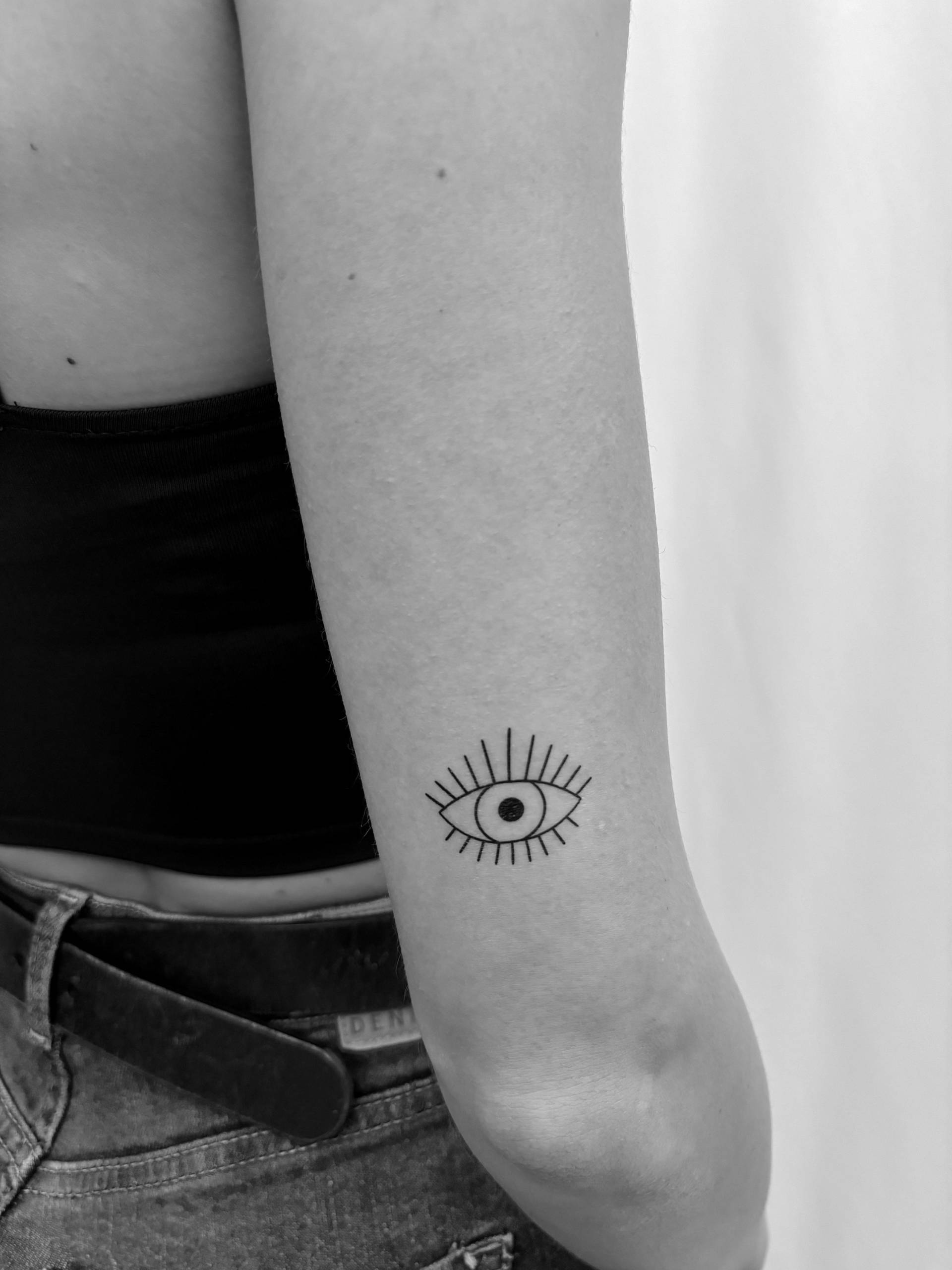 Böses Auge Temporäres Tattoo | 3Er Set/Schwarz Fake Geschenk Idee Böses Auge Temporäres Tattoo | 3Er Set/Schwarz Fake Geschenk Idee von TemporaryTattooInc
