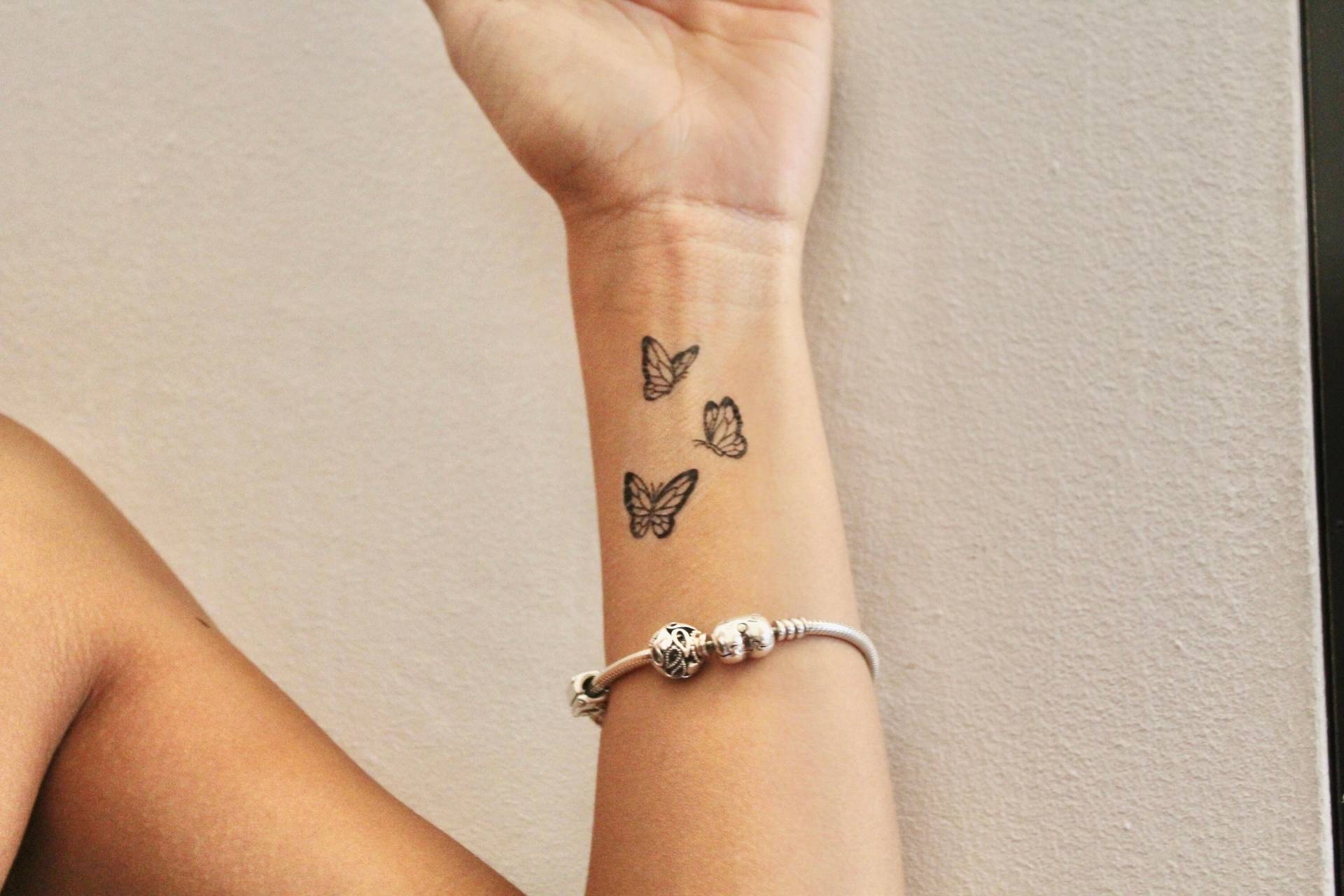 Schmetterling Temporäres Tattoo | 2Er Set/Kleine Schmetterlinge Schmetterling Temporäres Tattoo | 2Er Set/Kleine Schmetterlinge von TemporaryTattooInc