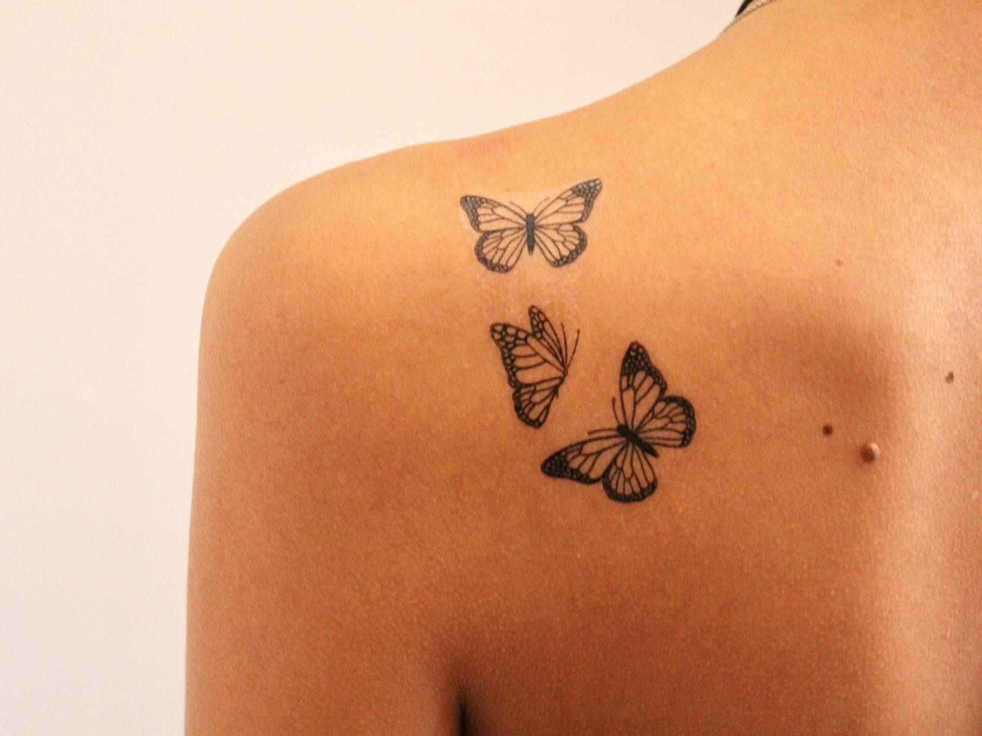 Schmetterling Temporäres Tattoo | 2Er Set/Kleine Schmetterlinge Schmetterling Temporäres Tattoo | 2Er Set/Kleine Schmetterlinge von TemporaryTattooInc