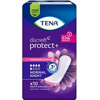 TENA Slipeinlagen discreet protect+ NORMAL NIGHT für Slip, 10 St. TENA Slipeinlagen discreet protect+ NORMAL NIGHT für Slip, 10 St. von Tena