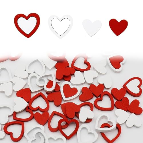 TenaLucy 72 Stück Rot Weiß Holzherzen Deko,Herzen Deko Holz Herzen Streudeko Hochzeit Streudeko Holz Herz Streudeko Tischdeko Kleine Konfetti Hochzeitsdeko,für Hochzeit Valentinstag Jahrestag Party TenaLucy 72 Stück Rot Weiß Holzherzen Deko,Herzen Deko Holz Herzen Streudeko Hochzeit Streudeko Holz Herz Streudeko Tischdeko Kleine Konfetti Hochzeitsdeko,für Hochzeit Valentinstag Jahrestag Party von TenaLucy