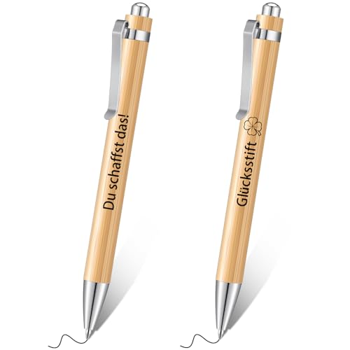 Tenare 2 Stück Kugelschreiber Geschenke für Kollegen Holz Inspirierender Kugelschreiber Motivation Stifte Druckkugelschreiber mit Gravur du Schaffst Das Geschenk Dankeschön Geschenke für Büro Arbeit Tenare 2 Stück Kugelschreiber Geschenke für Kollegen Holz Inspirierender Kugelschreiber Motivation Stifte Druckkugelschreiber mit Gravur du Schaffst Das Geschenk Dankeschön Geschenke für Büro Arbeit von Tenare