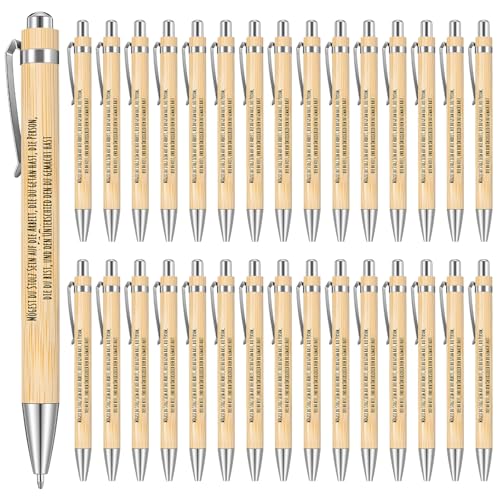 Tenare 30 Stück Inspirierende Holz Kugelschreiber Dankeschön Geschenke für Mitarbeiter Kollege Kugelschreiber mit Spruch Mögest du Stolz Sein auf die Arbeit Stift Abschiedsgeschenk für Lehrer Schüler Tenare 30 Stück Inspirierende Holz Kugelschreiber Dankeschön Geschenke für Mitarbeiter Kollege Kugelschreiber mit Spruch Mögest du Stolz Sein auf die Arbeit Stift Abschiedsgeschenk für Lehrer Schüler von Tenare