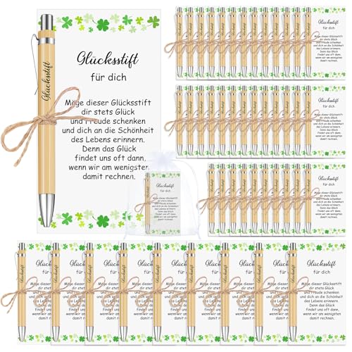 Tenare 45 Sets Glücksstift Geschenke Inspirierende Kugelschreiber Stift mit Spruch Holz Kuli mit Gravur Glücksstift mit Karte Organzabeutel Bedruckte Kugelschreiber für Prüfung Aufmunterung Kollegen Tenare 45 Sets Glücksstift Geschenke Inspirierende Kugelschreiber Stift mit Spruch Holz Kuli mit Gravur Glücksstift mit Karte Organzabeutel Bedruckte Kugelschreiber für Prüfung Aufmunterung Kollegen von Tenare