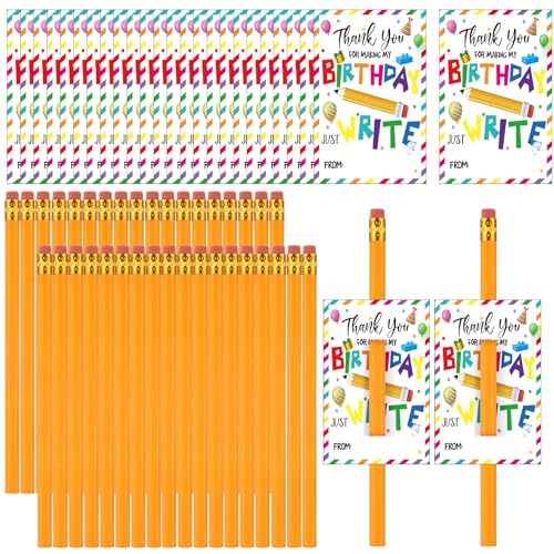Tenceur 36-teiliges Set "Happy Birthday"-Bleistifte, Karten, Geschenke für Studenten, Schreibwaren, Partygeschenke, Zubehör für Geburtstag, Geschenktüten, Schule, Klassenzimmer, Belohnungen Tenceur 36-teiliges Set "Happy Birthday"-Bleistifte, Karten, Geschenke für Studenten, Schreibwaren, Partygeschenke, Zubehör für Geburtstag, Geschenktüten, Schule, Klassenzimmer, Belohnungen von Tenceur