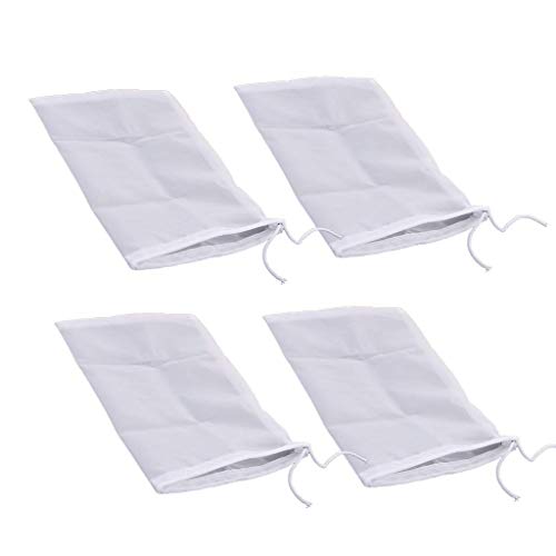 Tenlacum Feinmilch-Siebbeutel aus Nylon, für Säfte, Käsefilter, Netzstoff, 15 x 20 cm, 4 Stück Tenlacum Feinmilch-Siebbeutel aus Nylon, für Säfte, Käsefilter, Netzstoff, 15 x 20 cm, 4 Stück von Tenlacum