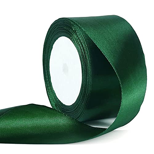tenn well Geschenkband Grün 50mm, 22M Satinband Breit Geschenkband Schleifenband für Geschenkverpackung Brautstrauß Basteln Geburtstag Hochzeit Dekoration tenn well Geschenkband Grün 50mm, 22M Satinband Breit Geschenkband Schleifenband für Geschenkverpackung Brautstrauß Basteln Geburtstag Hochzeit Dekoration von Tenn Well