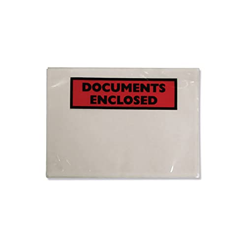 Tenza Bedruckte Versandtaschen "Documents Enclosed", 100 Stück Tenza Bedruckte Versandtaschen "Documents Enclosed", 100 Stück von Tenza