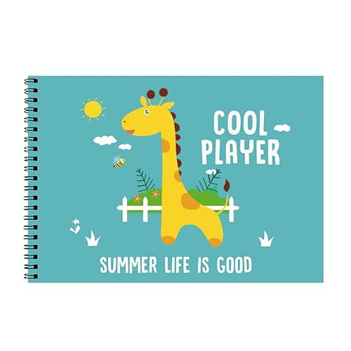 Teogneot Malblock A4 für Kinder Zeichenbuch Zeichenblock Skizzenpapier Zeichenpapier Sketchbook 30 Blatt Die Giraffe Teogneot Malblock A4 für Kinder Zeichenbuch Zeichenblock Skizzenpapier Zeichenpapier Sketchbook 30 Blatt Die Giraffe von Teogneot