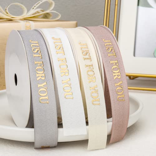 Personalisierte Geschenkbänder für Brautparty, Hochzeit, Party, Gastgeschenke oder Babypartys. (90 m), 15 mm von Ter