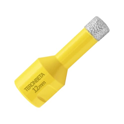 Teronbeta Diamant Fliesenbohrer 12mm, M14 Vakuumgelöteter Diamantbohrer Lochsäge Kernbohrer für Fliesen Porzellan Keramik Granit Marmor Teronbeta Diamant Fliesenbohrer 12mm, M14 Vakuumgelöteter Diamantbohrer Lochsäge Kernbohrer für Fliesen Porzellan Keramik Granit Marmor von Teronbeta