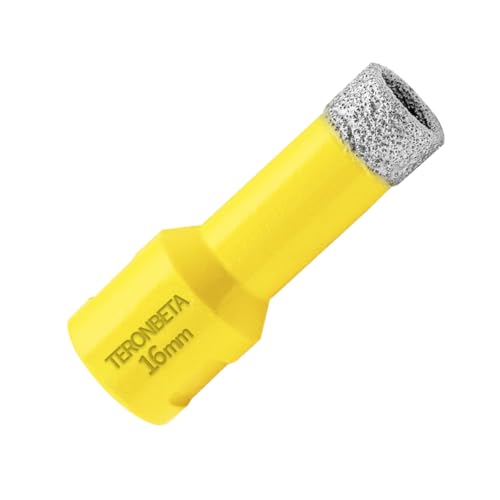 Teronbeta Diamant Fliesenbohrer 16mm, M14 Vakuumgelöteter Diamantbohrer Lochsäge Kernbohrer für Fliesen Porzellan Keramik Granit Marmor Teronbeta Diamant Fliesenbohrer 16mm, M14 Vakuumgelöteter Diamantbohrer Lochsäge Kernbohrer für Fliesen Porzellan Keramik Granit Marmor von Teronbeta