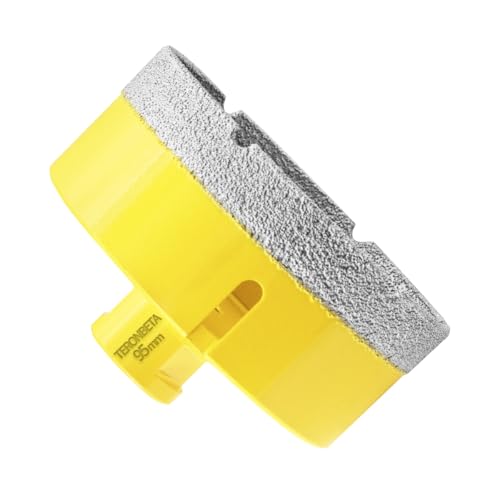 Teronbeta Diamant Fliesenbohrer 95mm, M14 Vakuumgelöteter Diamantbohrer Lochsäge Kernbohrer für Fliesen Porzellan Keramik Granit Marmor Teronbeta Diamant Fliesenbohrer 95mm, M14 Vakuumgelöteter Diamantbohrer Lochsäge Kernbohrer für Fliesen Porzellan Keramik Granit Marmor von Teronbeta
