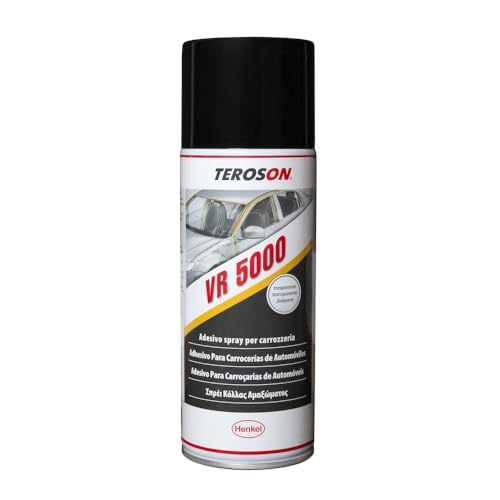 Teroson VR 5000 Karosseriekleber Sprühkleber (400ml) zum Verkleben von Leder, Kunstleder, Textilien, Pappe, Gummi, Metall von Teroson