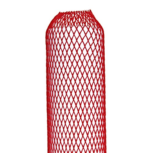 Netzschlauch, Verpackungsnetz, Oberflächenschutznetz STANDARD, Ø 50-100mm, rot (50m) von TerraGala