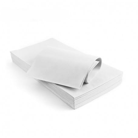 TNT Tischdecken - Format cm 100 x 100 - Packung mit 25 Tischdecken aus Vliesstoff, ideal für Restaurants, Pizzerien, Hotels, Gasthäuser (25, Weiß) von Terryshop74
