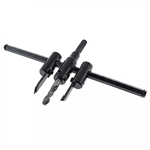 Verstellbarer runder Fräser, 30 mm – 300 mm, verstellbare Lochsäge, Bohrspitze für Loch, verstellbar, rund, für Gipskartonplatten, laminiert, Holzverarbeitung Verstellbarer runder Fräser, 30 mm – 300 mm, verstellbare Lochsäge, Bohrspitze für Loch, verstellbar, rund, für Gipskartonplatten, laminiert, Holzverarbeitung von Terryshop74