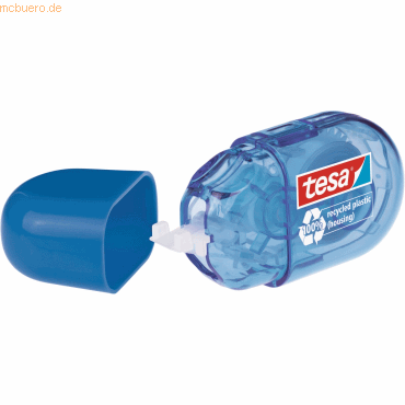 16 x Tesa tesa Mini Roller Correction ecoLogo5mmx6m blau von Tesa